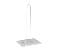 Portarotolo di Carta da Cucina Versa Damasco Metallo Acciaio Legno MDF 16,5 x
