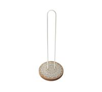 Portarotolo di Carta da Cucina Versa Mandala Metallo Acciaio Legno MDF 13 x 3