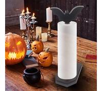 Portarotolo di carta igienica a forma di pipistrello per Halloween,