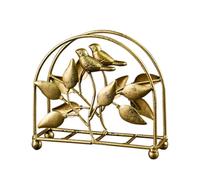 Portarotolo di carta igienica a forma di uccello retrò - Distributore di tovaglioli in ferro battuto for ristoranti, hotel e case - Portarotolo decorativo da tavolo Portatovaglioli
