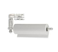 Portarotolo di carta igienica con porta rotolo di carta da cucina rimovibile | organizer da bagno, dispenser di pellicola adesiva per controsoffitto, armadietto, camera da letto, vasca