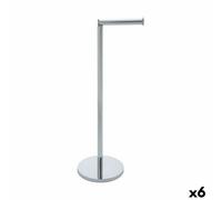 Portarotolo di Carta Igienica Confortime Argentato Acciaio 42 x 15 cm [6 Unit