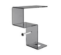 portarotolo linea bagno mensola rotolo e scopino fumè, IPlex cod I00523020T74