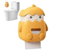 Portarotolo per carta igienica, ricaricabile, contenitore per salviettine umidificate, senza foratura, a forma di pollo, per ingresso, soggiorno, cucina, bagno