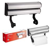 Portarotolo Portascottex da Parete Triplo Acciaio Salvaspazio