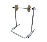 portarotolo verticale per pluriball, Dispenser for pluriball, supporto manuale for schiuma for cuscini e pellicola estensibile, 50 kg, larghezza 20-140 cm(Width 20cm)