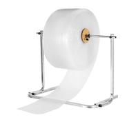 portarotolo verticale per pluriball, Supporto for dispenser manuale for pluriball da tavolo, argento 30-100x52x65 cm(50x52x65cm)