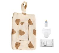 Portas-salviette per Borsa Pannolini Organizzatore Ricaricabile Con
