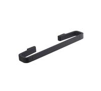 Portasalviette 35 cm da muro in ottone e Cromall A821-30 Gedy serie SAMOA Nero M