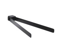 Portasalviette a snodo da muro in ottone e Cromall PI23 Gedy serie PIRENEI Nero