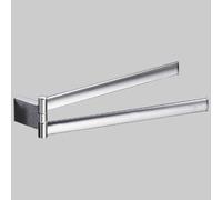 PORTASALVIETTE A SNODO KENT Ottone Cromato Cm 37 Accessori Bagno Ottone Gedy