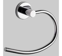 PORTASALVIETTE AD ANELLO FELCE - Cromo