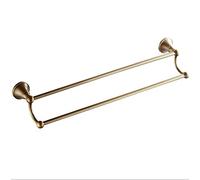 Portasalviette doppio bronzo antico per bagno e cucina portasciugamani in ottone cromato per WC dell'hotel