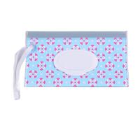 Portasalviette per , resistente all'acqua, borsa per salviettine umidificate, portasalviette per il bagno, contenitore per salviette, design stile bohémien, cinturino da polso, portatile per