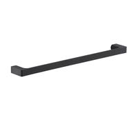 Portasalviette pirenei 60 cm nero matt - dim: 60×6,6×2,6 cm