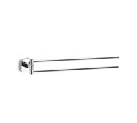 Gedy Porta asciugamani Tonga TO23 – Acciaio inox e Cromall, a snodo, cromato 4,7x39,1x5,8cm