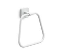 Portasalviette Tonga ad anello bianc matt Bianco - opaco
