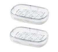 Portasapone 2 pezzi multicolore da parete(Blanco)