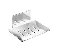 Portasapone Adesivo da Parete in Metallo, Porta Saponetta o Spugna, Portasaponetta senza Foratura, Facile da Installare Antiruggine Impermeabile, Antiruggine per Cucina, Bagno