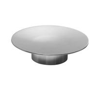 Portasapone bagno Betty in acciaio inox e resina cromo Cromo