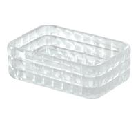Portasapone bagno Glady in resina trasparente Trasparente