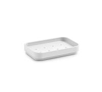 Portasapone bagno Seventy in resine termoplastiche bianco matt Bianco