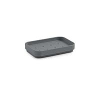Portasapone bagno Seventy in resine termoplastiche grigio matt Grigio