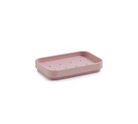 Portasapone bagno Seventy in resine termoplastiche rosa matt Rosa opaco