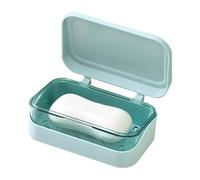 Portasapone con coperchio - Portasapone da bagno, contenitore a doppio strato | Miglioramento del bagno e del viaggio con la doccia per risparmiare spazio Souit Box per viaggi, campeggio, uso da vasca