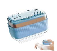 Portasapone Con Coperchio - Portasapone Da Bucato Con Rullo | Ideale Per Dormitori Da Viaggio, Campeggi, Lavandini Per, Uso Per Uomini E Donne, Scolapiatti Per Strofinare I Vestiti, Soluzione D