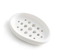 Portasapone con fori di drenaggio di Bismarckbeer., PVC, White, taglia unica