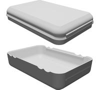 Portasapone con Griglia Drenaggio - Contenitore Bagno Viaggio Stampato 3D