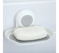 Portasapone con ventosa brevettato SlipX Solutions, resistente e salvasapone, indispensabile accessorio universale per cucina e bagno (vassoio si