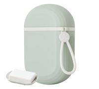 Portasapone da viaggio, con foro di drenaggio e supporto per barra del coperchio, portatile, a tenuta stagna, per bagno, campeggio, palestra, hotel, dormitorio, doccia, bagno, appartamento