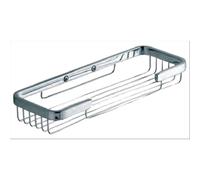 PORTASAPONE DOCCIA ALASKA DOPPIO CROMATO IN FILO OTTONE/ACCIAIO