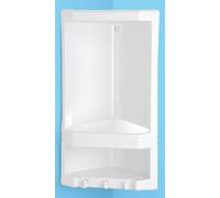 Portasapone Doccia Angolare 2 ripiani Porta oggetti Porta sapone Gedy 807902