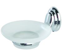Feridras Portasapone Facile per Bagno Cromato 6,5x14,5x16,5 cm 091003