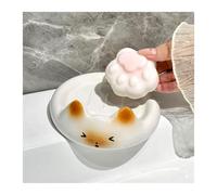 Portasapone Grazioso contenitore porta spugna sapone for doccia bagno bar cucina bancone 1 confezione Arredamento estetico per il bagno