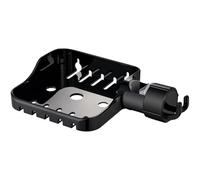 Portasapone in ABS industriale elegante Aggiornamenti Rack Salvaspazio Clip ABS Bagno & Cucina Rack Sapone per Asta Doccia