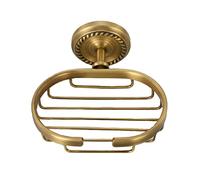 Portasapone in ottone massiccio montato a parete Portasapone da bagno Porta accessori per doccia Accessori da bagno Cestino in rame Portas