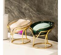 Portasapone in PET ecologico con base in metallo perfetto per docce e lavelli