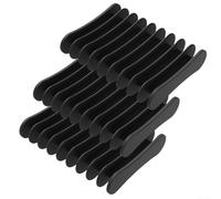 Portasapone in silicone, 3 vassoi di drenaggio per sapone da bar e spugna da cucina, design efficace per drenaggio, facile da pulire, antiscivolo, organizer per bagno e cucina (nero)