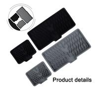 Portasapone in silicone 4 pezzi porta spugna per lavello cucina e per bagno