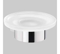 PORTASAPONE PIRENEI Ottone Cromato-Vetro Accessori Bagno Ottone Gedy