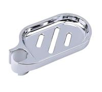 Portasapone portaoggetti in alluminio nero for bagno, portasapone da doccia, decorativo parete, cestino quadrato(WHITE)