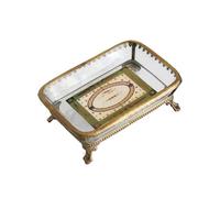 Portasapone Portasapone da parete for doccia, in ottone nordico, retrò, creativo, portaoggetti for gioielli, scarico Portasaponetta