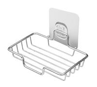 Portasapone Portasapone da parete in acciaio inox con supporto di scarico, portaoggetti for piatti, detergenti e asciugamani Portasaponetta