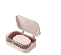 Portasapone Portasapone Portatile con Coperchio per, Bagno, Bar (PINK)