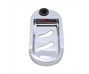 Portasapone portasapone regolabile asta doccia scorrevole pratico accessorio da bagno per bagno e cucina