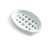 Portasapone, portasapone, Silicone Flexible Soap Dish Storage Holder Bathroom Soap Plate Tray Drain Box